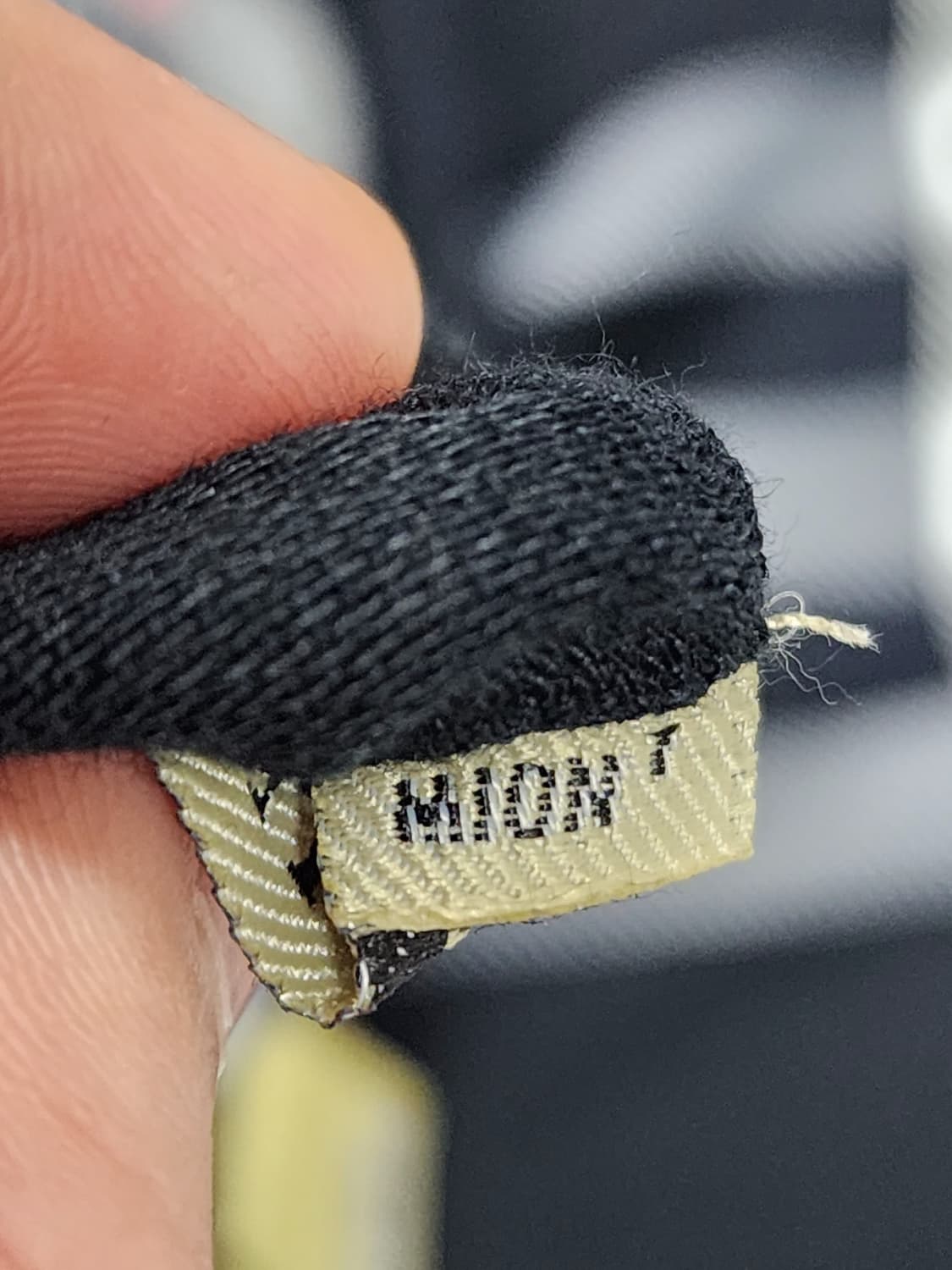 버버리 블랙 체카 머플러 스카프 상품이미지5