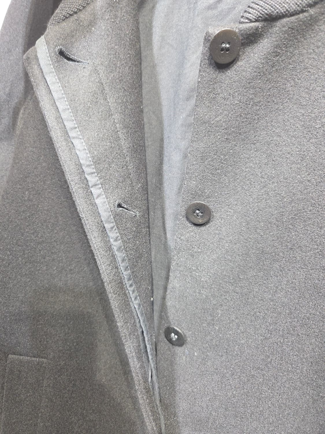 COS 코스 울 캐시미어 블렌드 봄버 넥 코트 상품이미지7