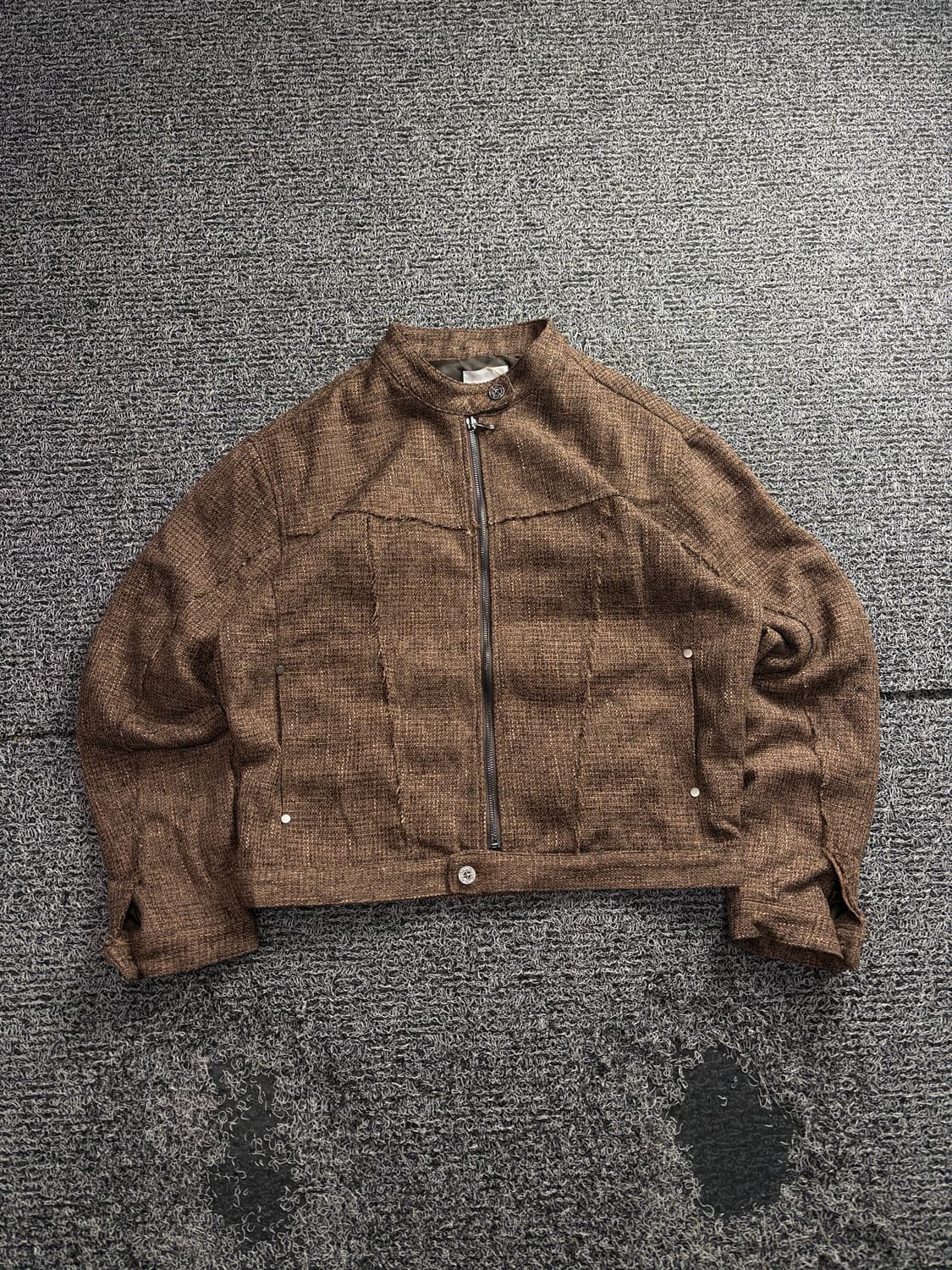 빈티지 데드스탁 크롭 트위드 자켓 3345 상품이미지2