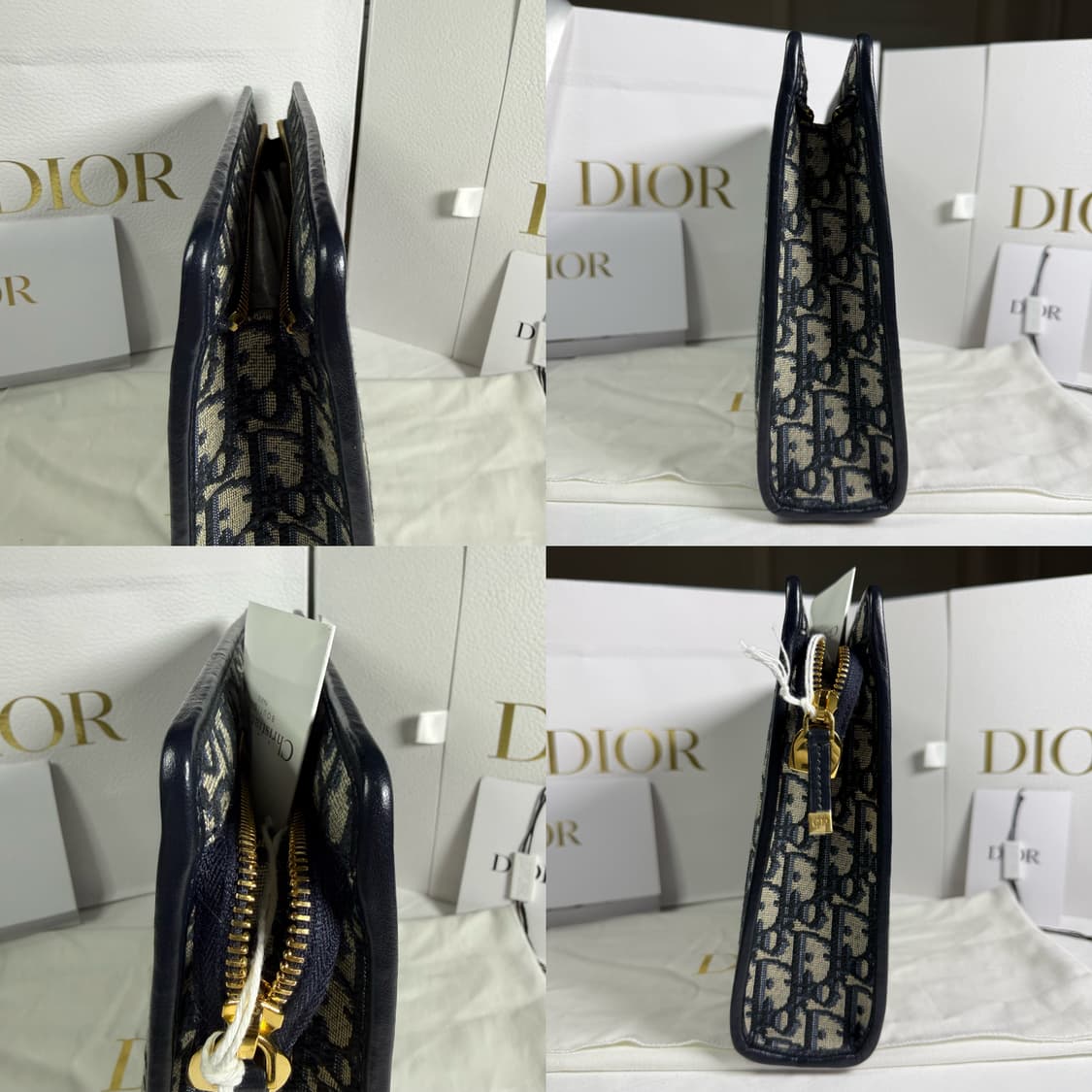 디올 오블리크 자카드 30 몽테인 파우치 클러치백 상품이미지3