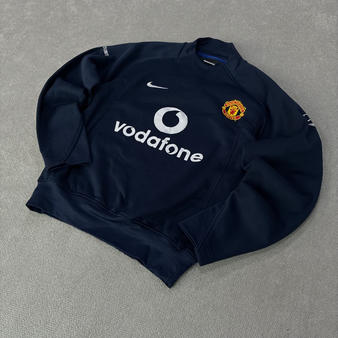 나이키 맨유 보다폰 트레이닝 맨투맨 네이비 90-95 상품이미지1