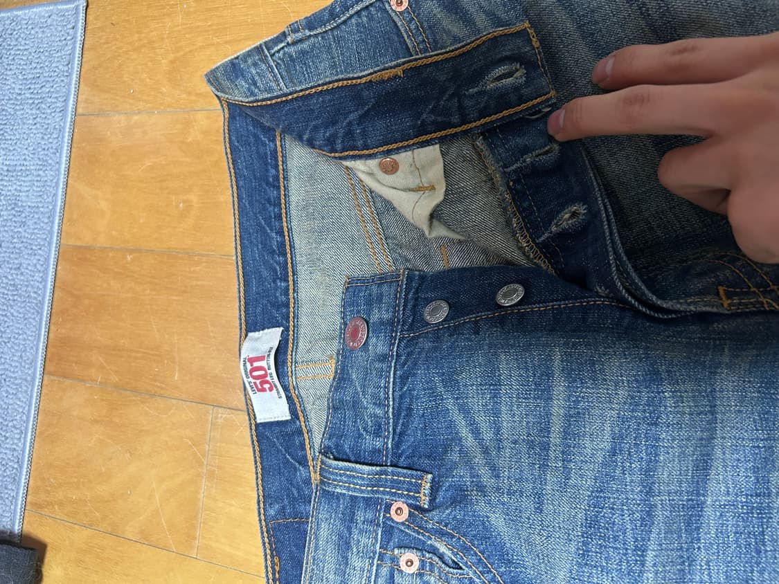 [정품/30X33] 리바이스 501데님 청바지 b8 상품이미지3