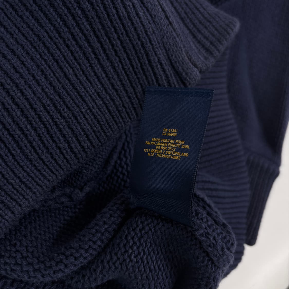 폴로 빅포니 니트 집업 상품이미지7