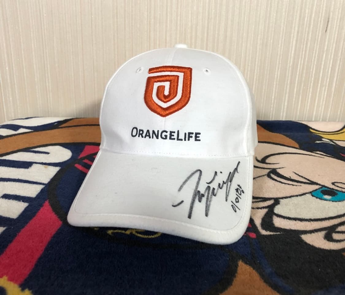 오렌지라이프 챔피언스트로피 골프모자/이미향프로 싸인모자 상품이미지1