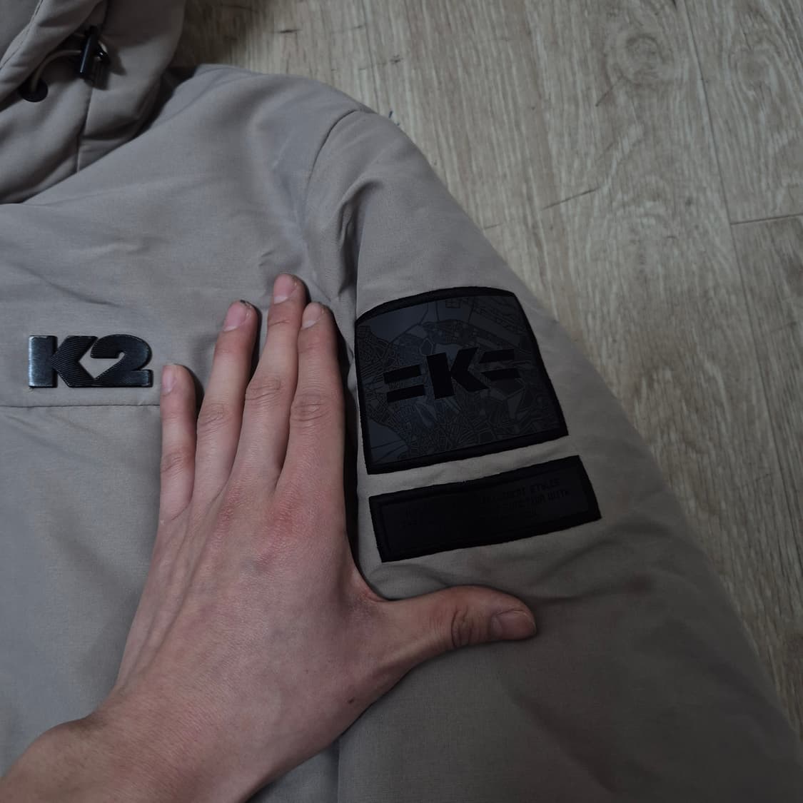 K2 케이투 네오스태드 사이드와펜 구스다운 후드 패딩 점퍼 L(100) 상품이미지5