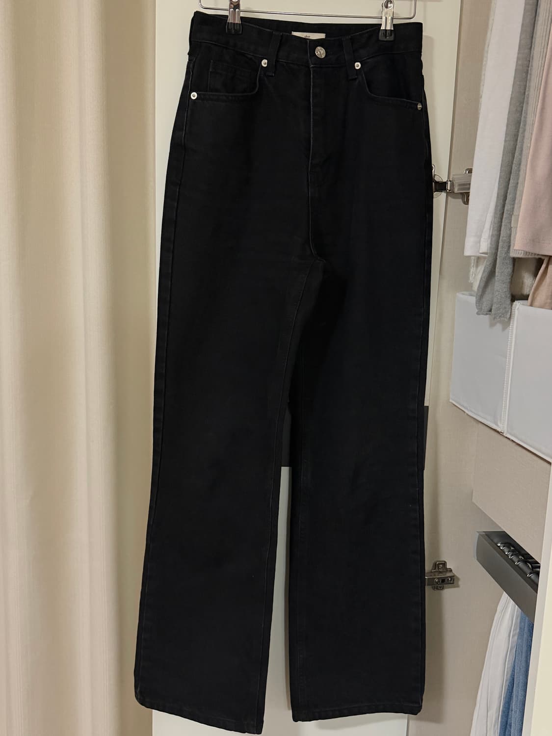 [시예 siye] 타임데님 (흑청 / Long S) 상품이미지7