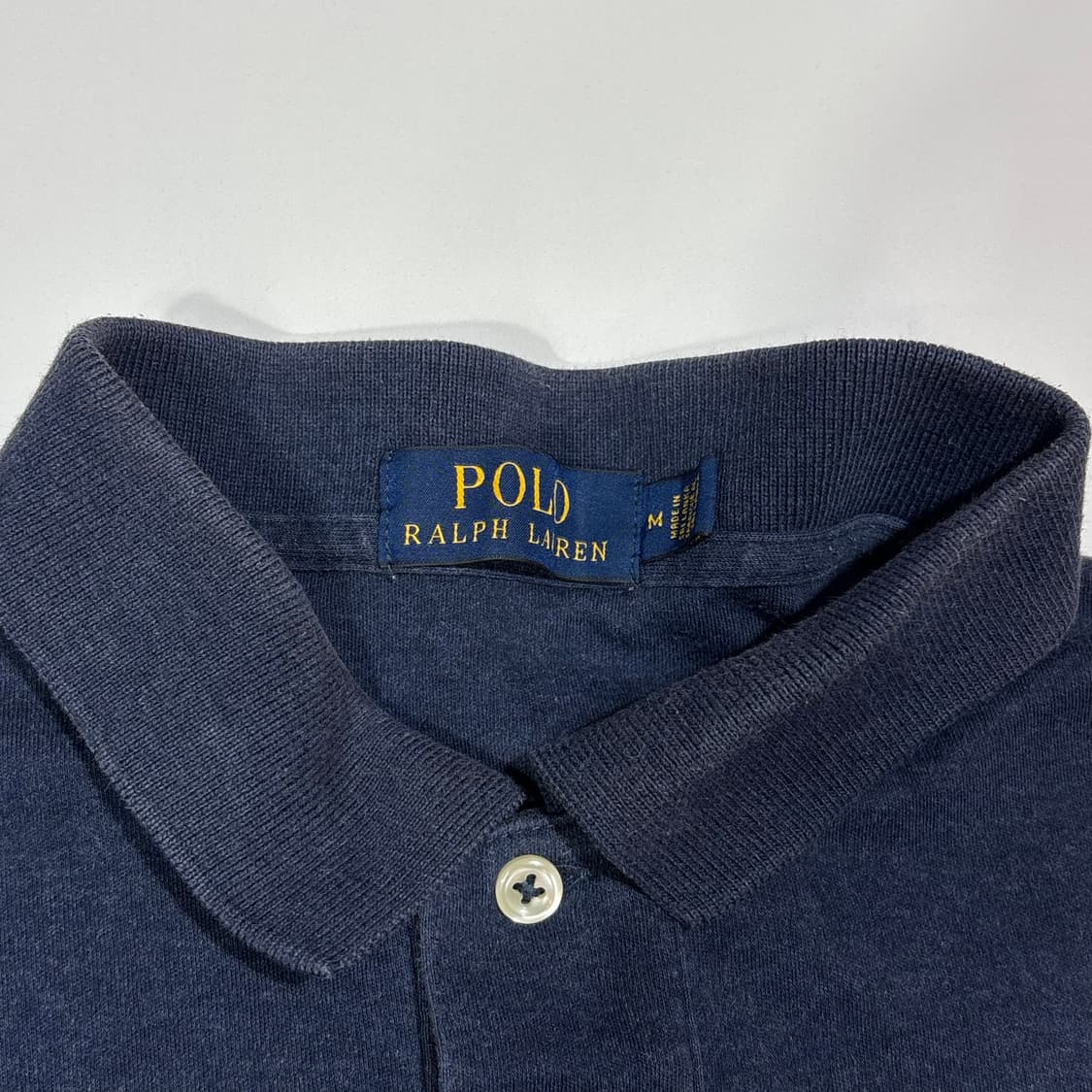 폴로랄프로렌 네이비 반팔 카라티 상품이미지3