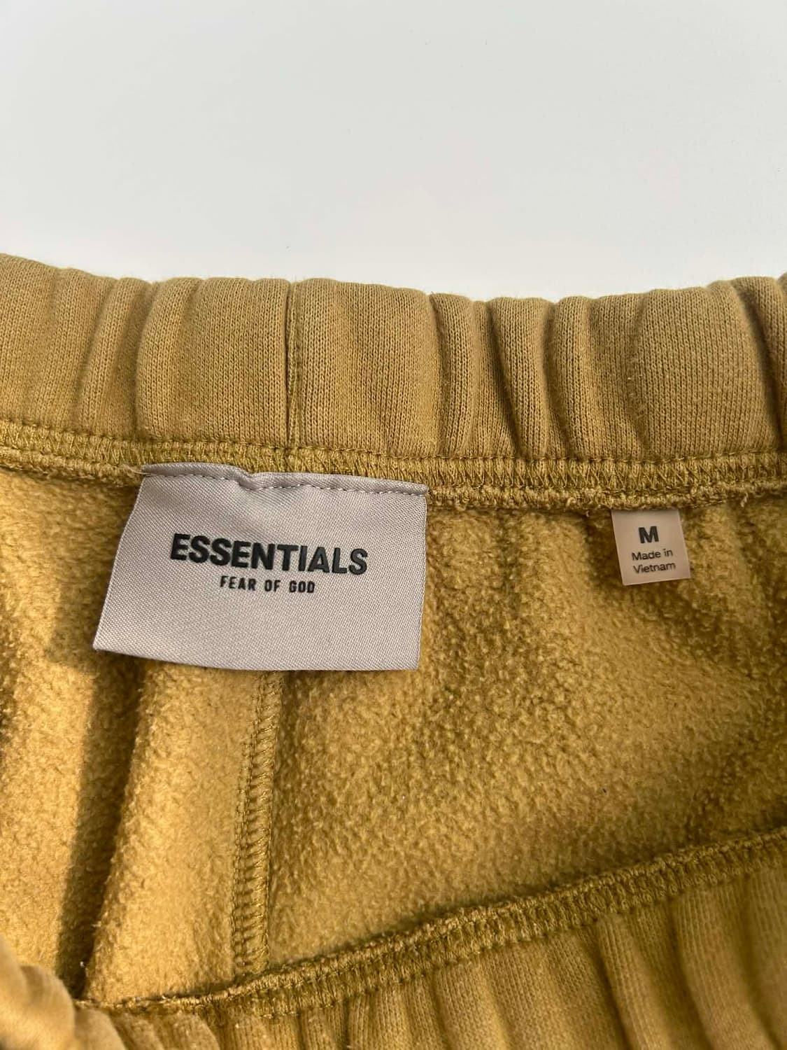 [M] 피어오브갓 에센셜 로고 앰버 플리스 쇼츠 하프 팬츠 상품이미지3