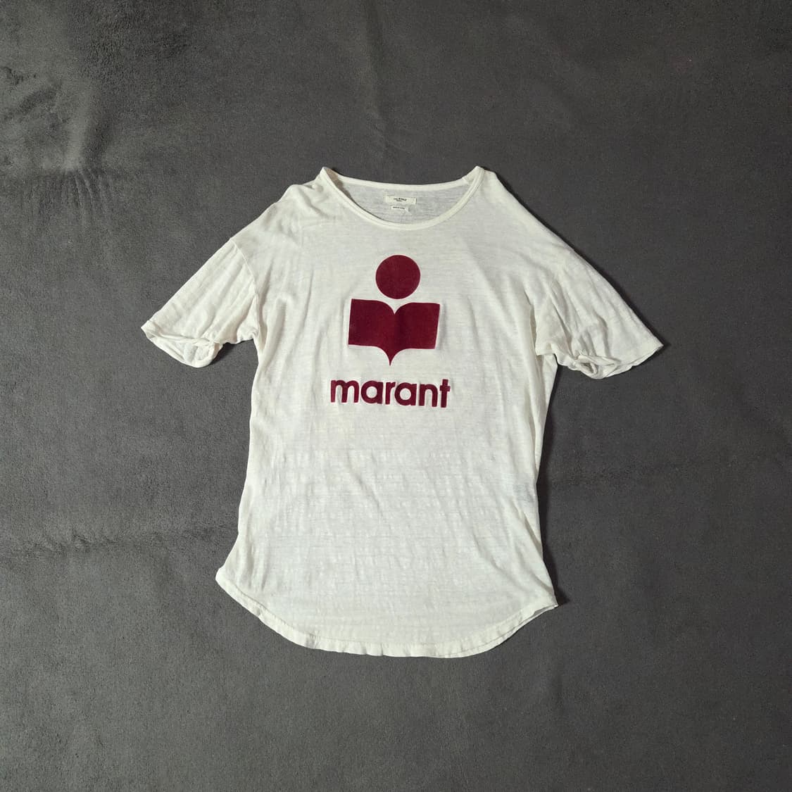 이자벨마랑 콜디 로고 린넨 반팔 티셔츠 남성 L 상품이미지1