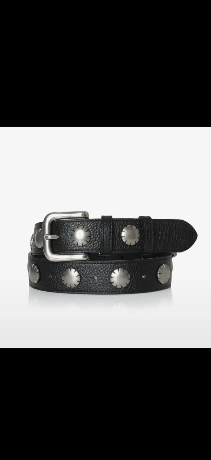 (새상품) 카키포인트 빅 스터드 벨트 상품이미지1