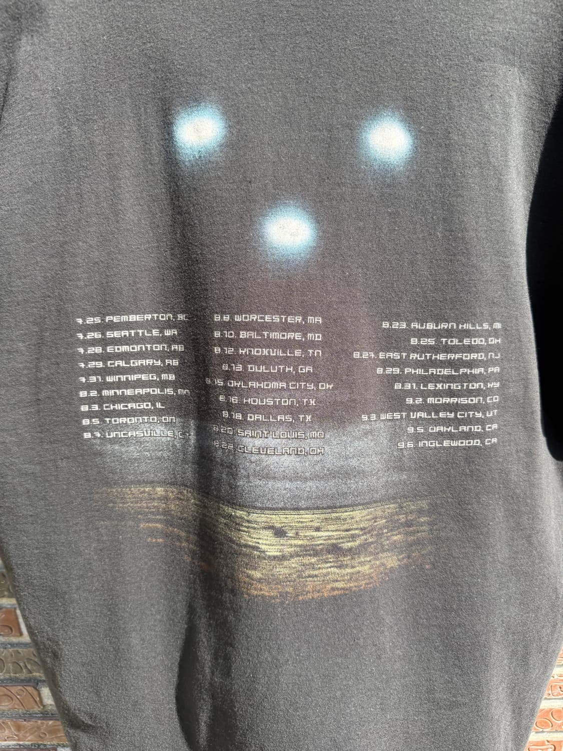 나인인치네일스 NIN 2008s 빈티지 투어 티셔츠 상품이미지4