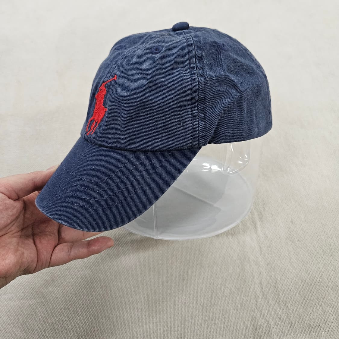[F] 폴로 랄프로렌 레드 빅포니 코튼 치노 볼캡 모자 0120Y2 상품이미지4