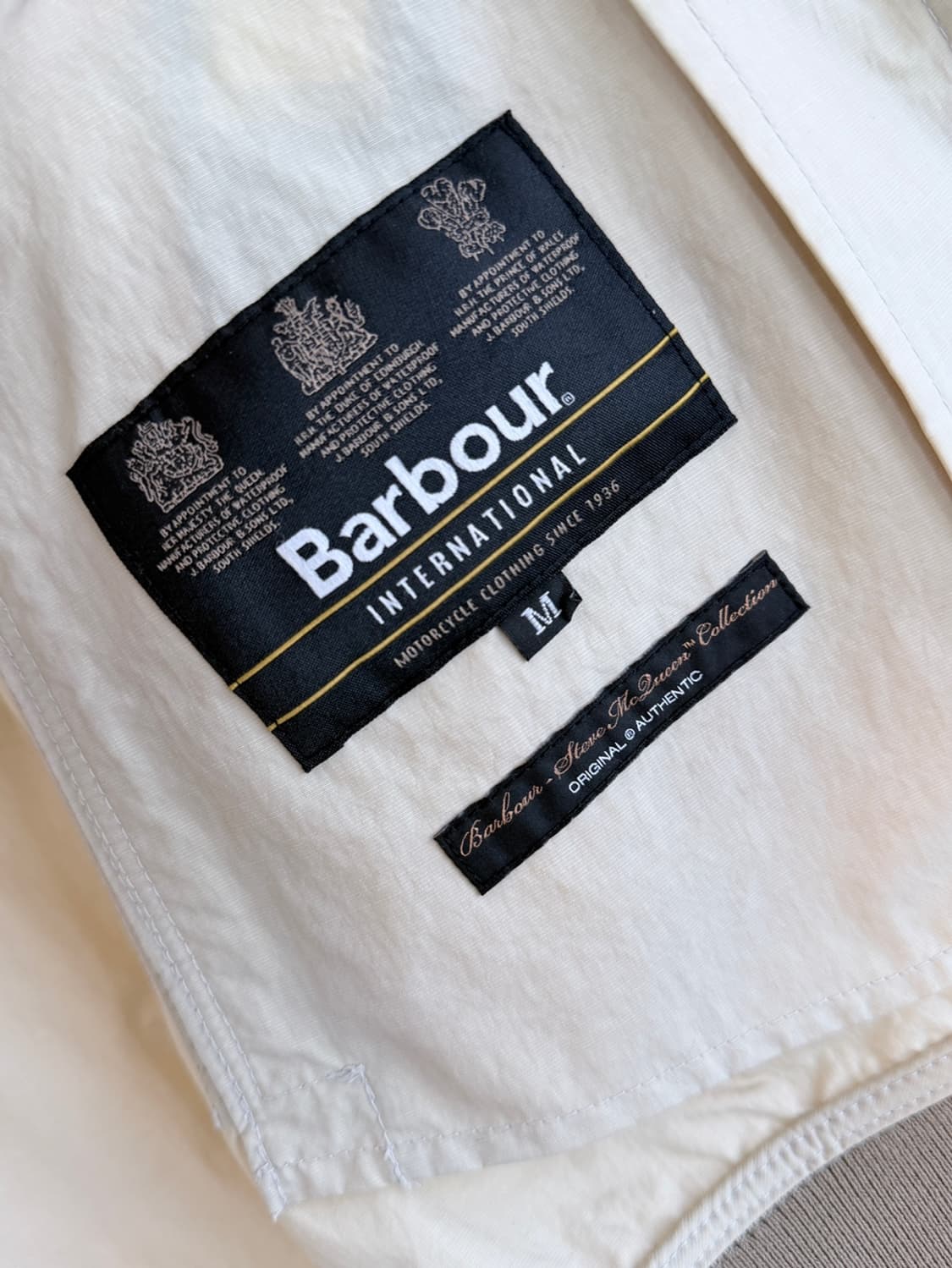 바버 인터내셔널 스티브 맥퀸 렉티파이어 해링턴 자켓 상품이미지8