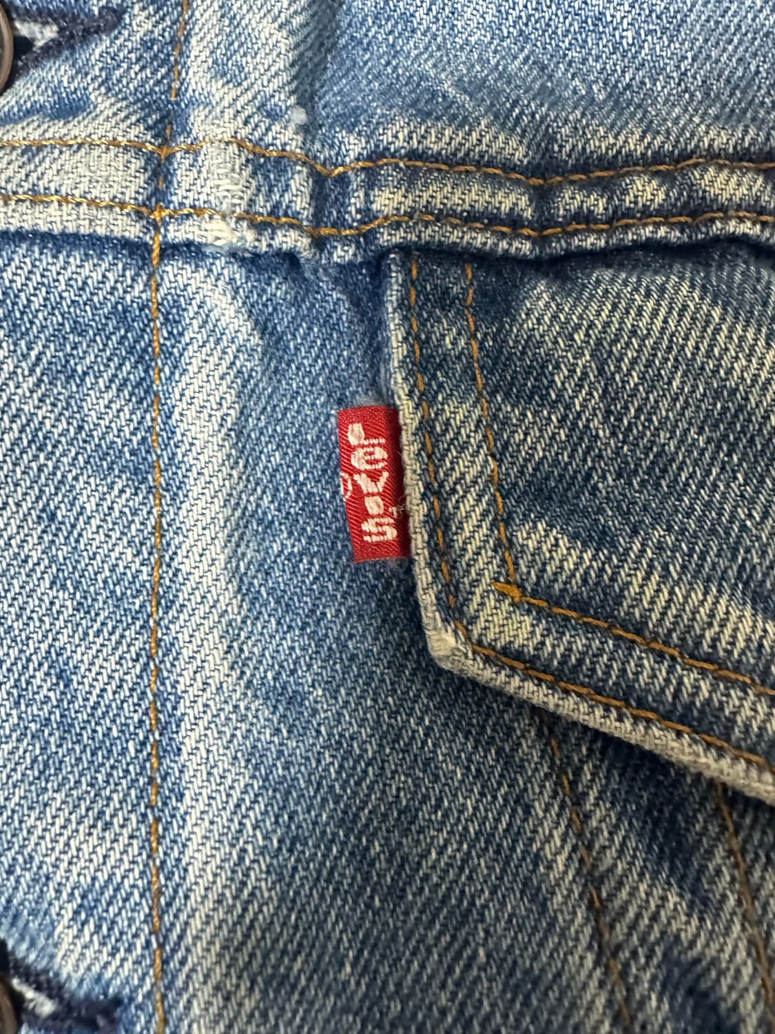 80s 리바이스 USA 70506 빈티지 데님자켓 46R 상품이미지6