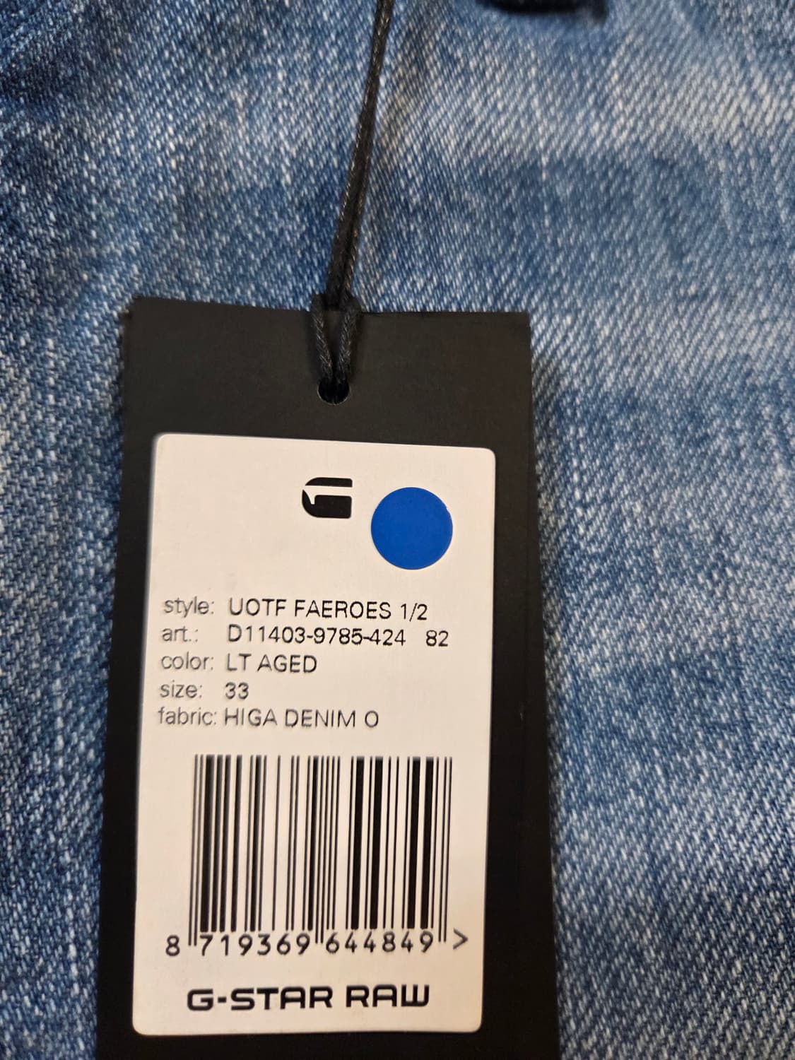 G-Star RAW 데님 반바지(33) 상품이미지5