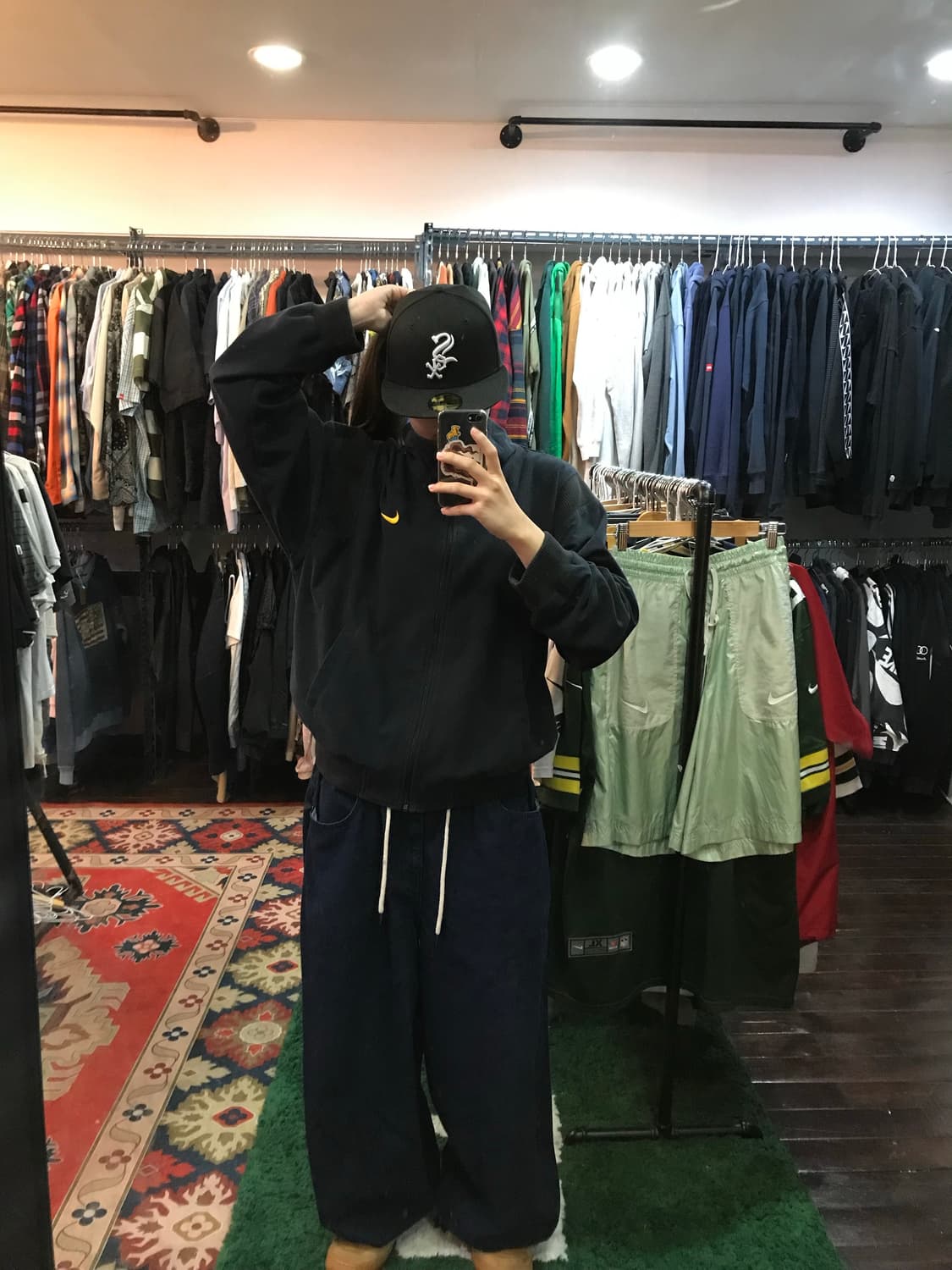 나이키 올드스쿨 백로고 집업 상품이미지4