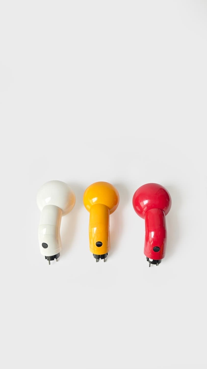 Vintage space age plug lamp─white 상품이미지8