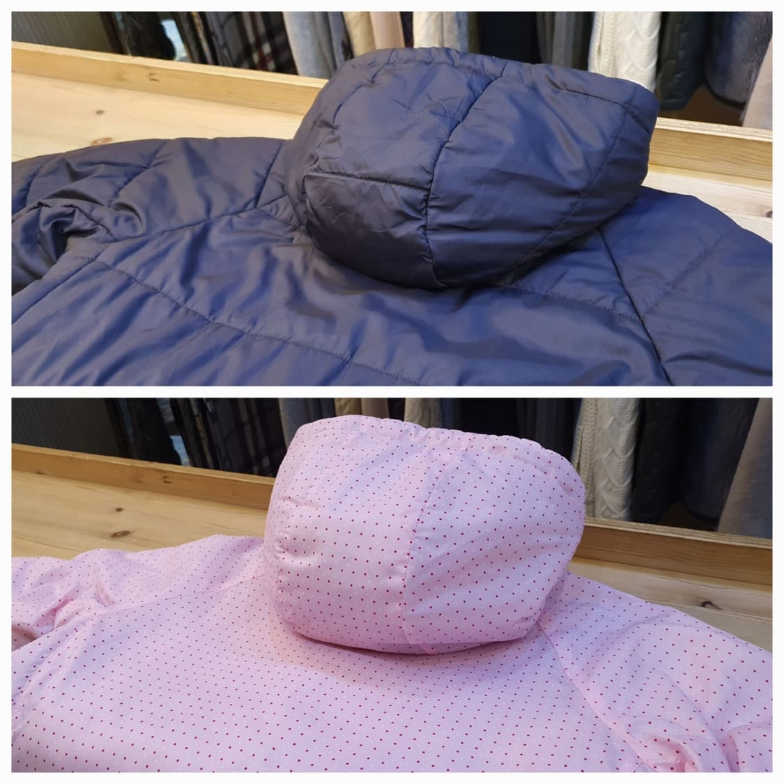 66.나이키 양면 후드패딩 상품이미지6