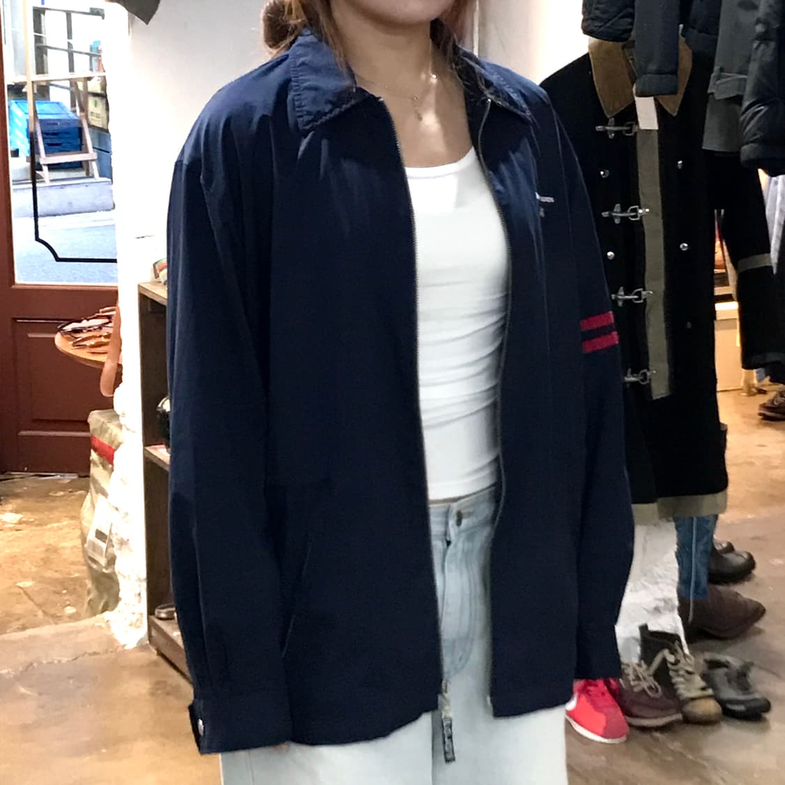 폴로 스포츠 네이비 윈드브레이커 블루종 자켓 남성 105 110 사이즈 상품이미지8