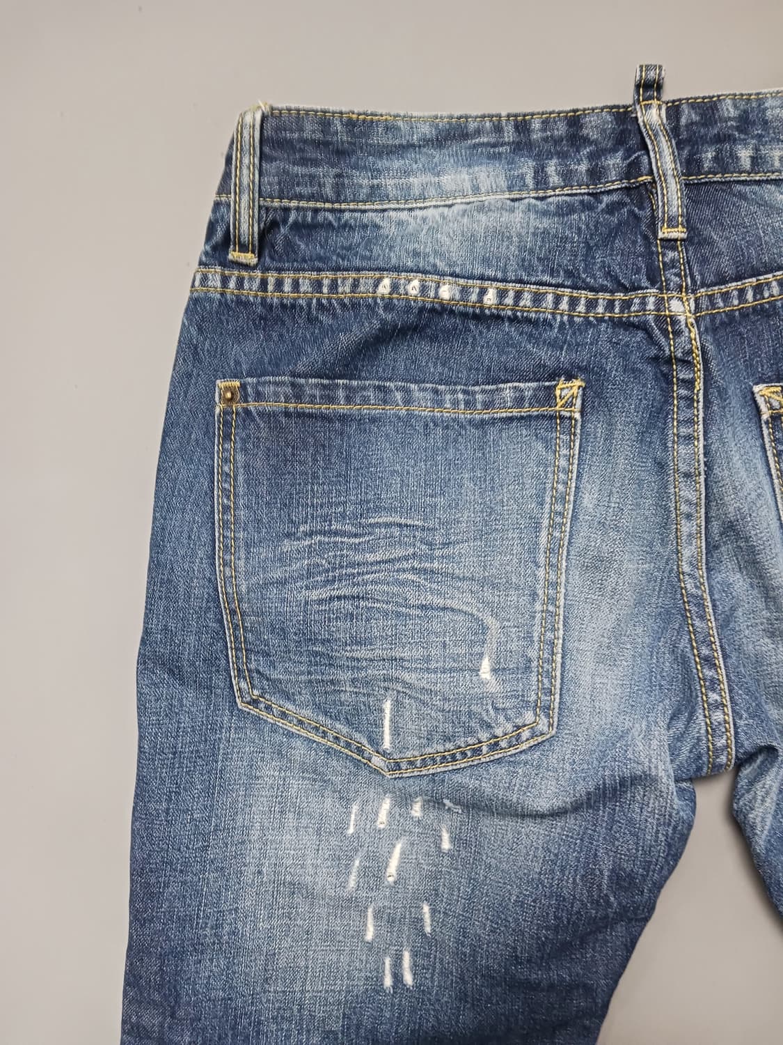 [48] 디스퀘어드2 링클워싱 크롭진 청바지 32 33 상품이미지8