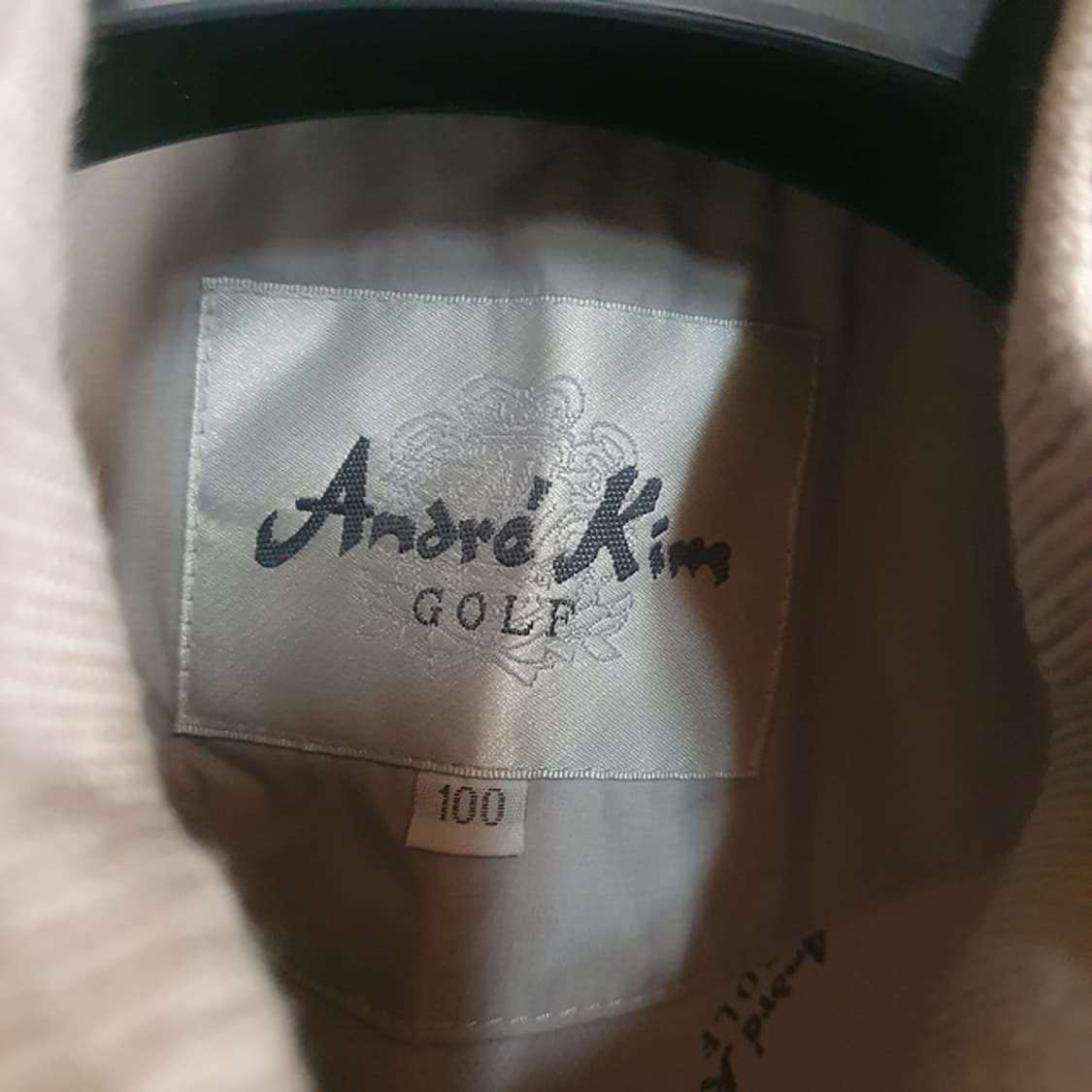 앙드레김 골프 반집업 바람막이 100 상품이미지3