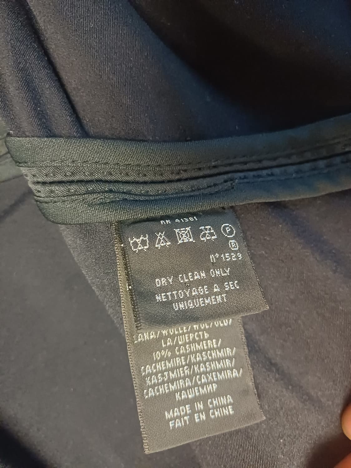 RLX 랄프 로렌 울캐시미어 하이브리드 라이더 자켓 (정품) 상품이미지10