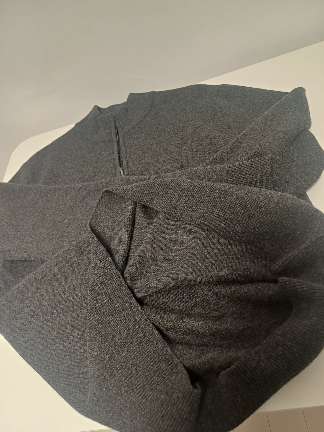 [정품] 빈폴 맨즈 캐시미어 혼방 하프집업 니트 (100/L) 상품이미지8