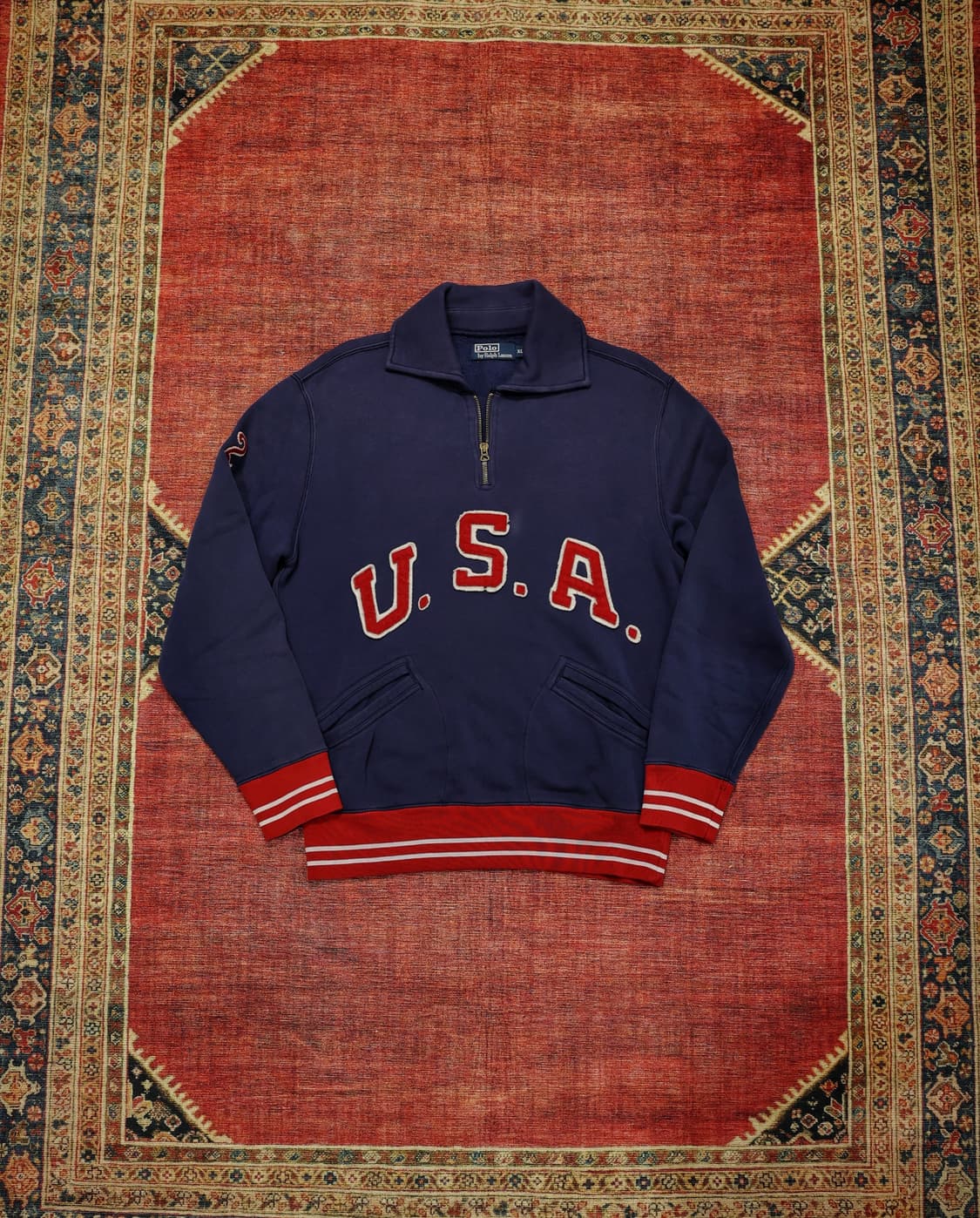 00s 폴로 1952 올림픽 USA 유니폼 스웻 판매 상품이미지1