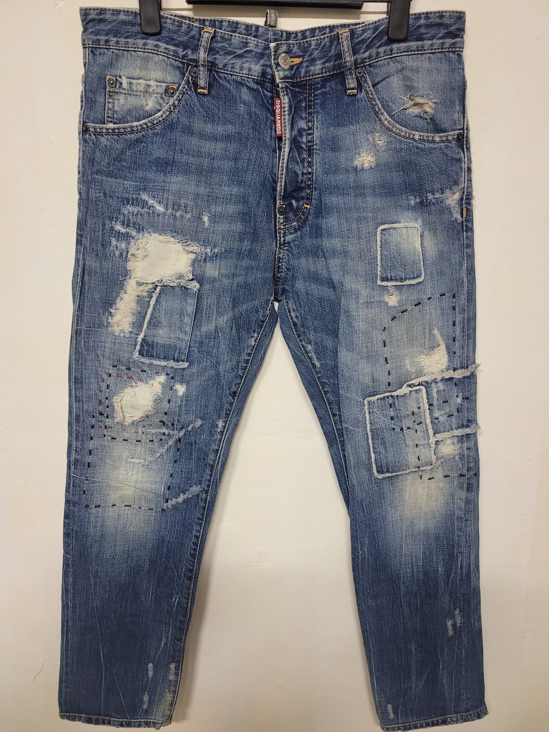 no.2  디스퀘어드2 워싱 데미지 청바지 50 상품이미지1