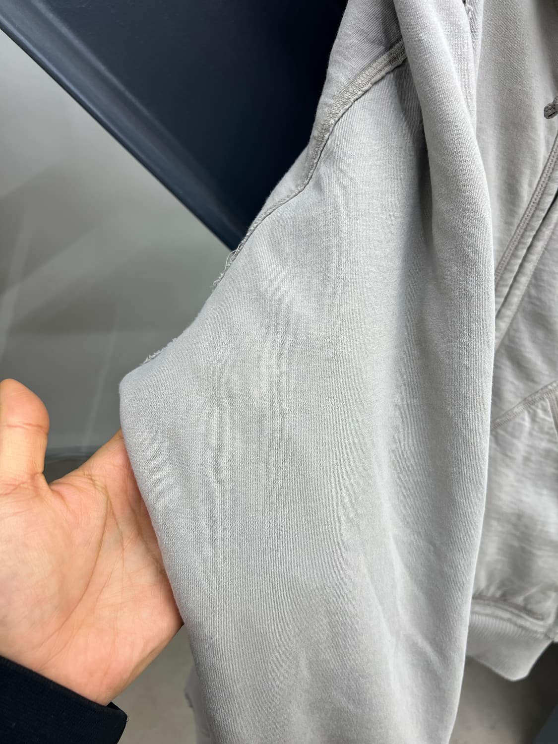 스톤아일랜드 00s 데님즈 라인 보아 후드집업 상품이미지9