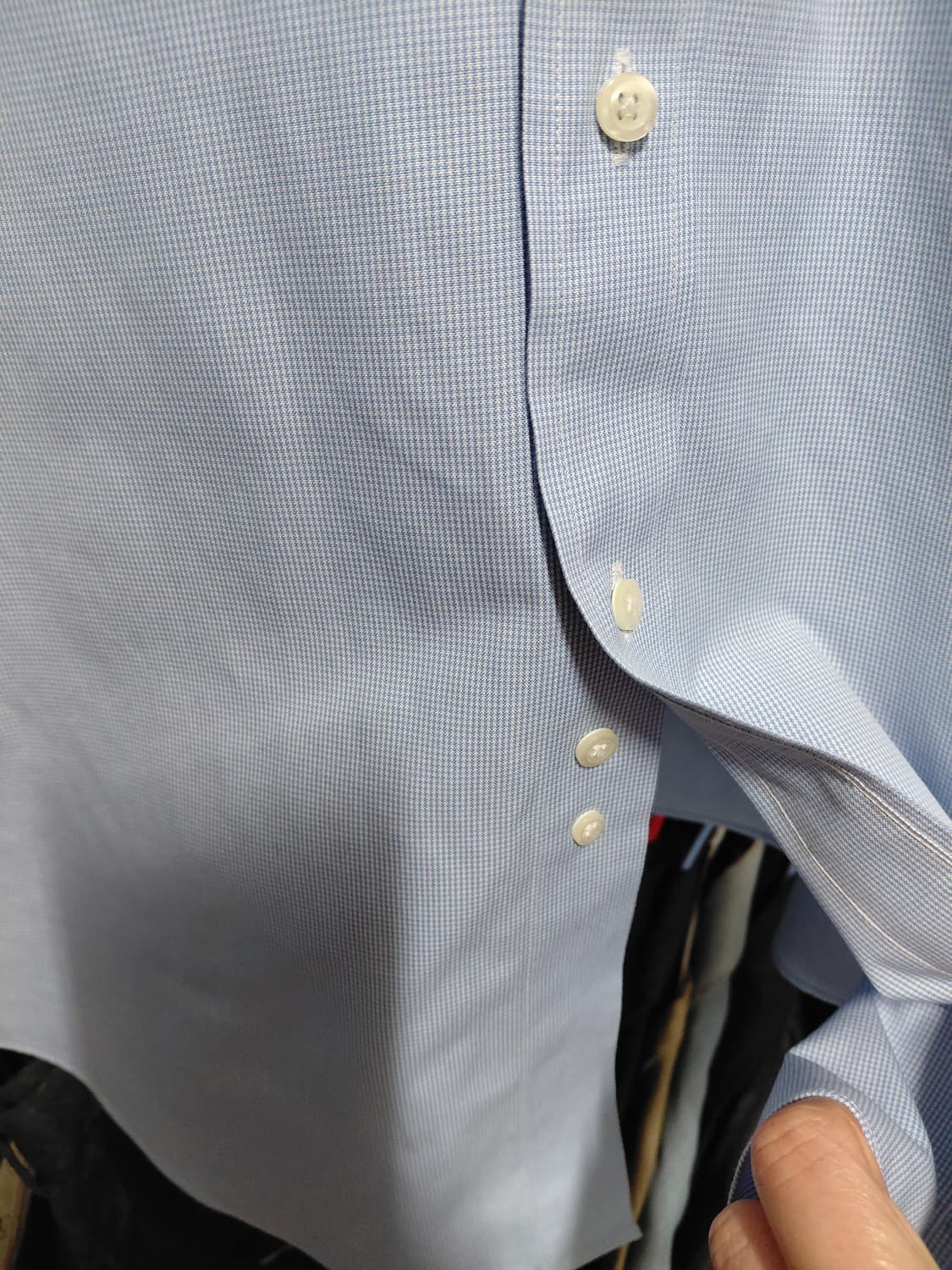 [브룩스브라더스]리젠트 하운드투스 셔츠L(16 1/2-33)사이즈 상품이미지4