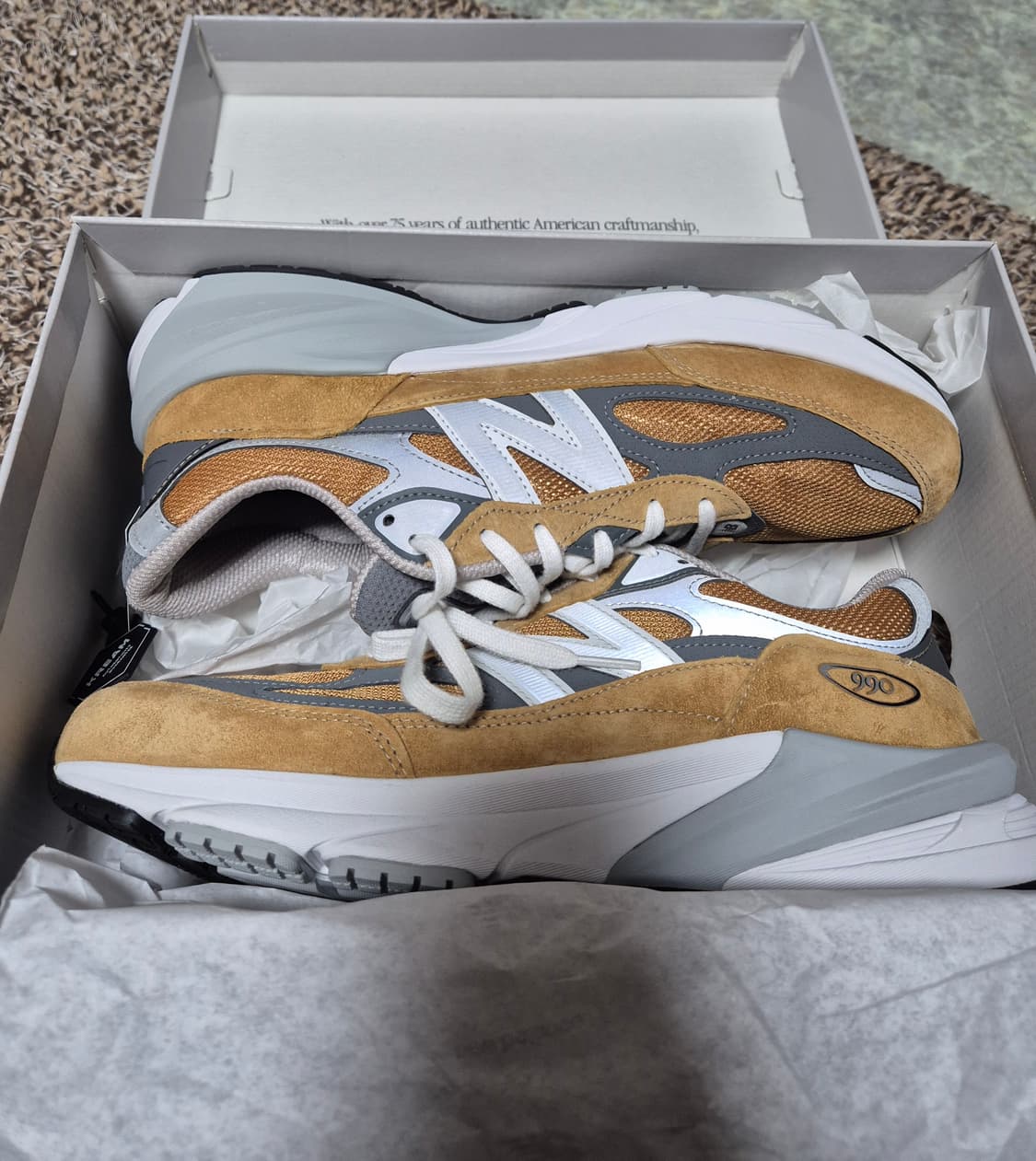 뉴발란스 990v6 워크웨어 290사이즈 상품이미지1