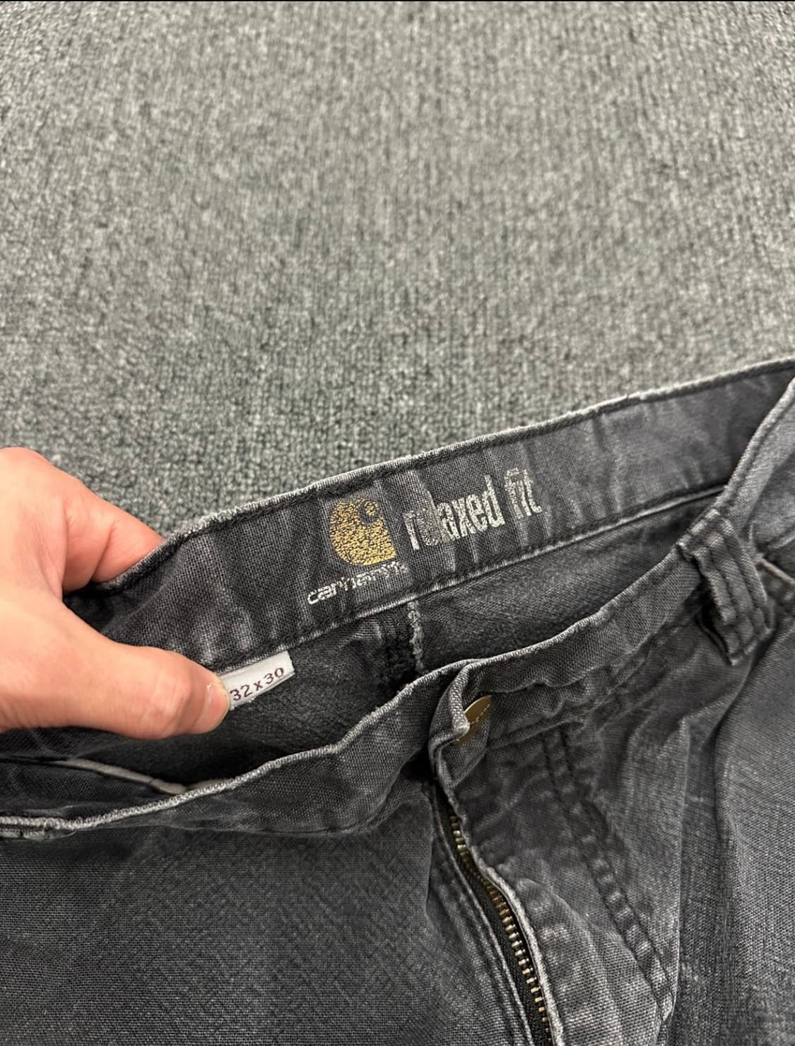 칼하트 더블니 블랙 상품이미지3