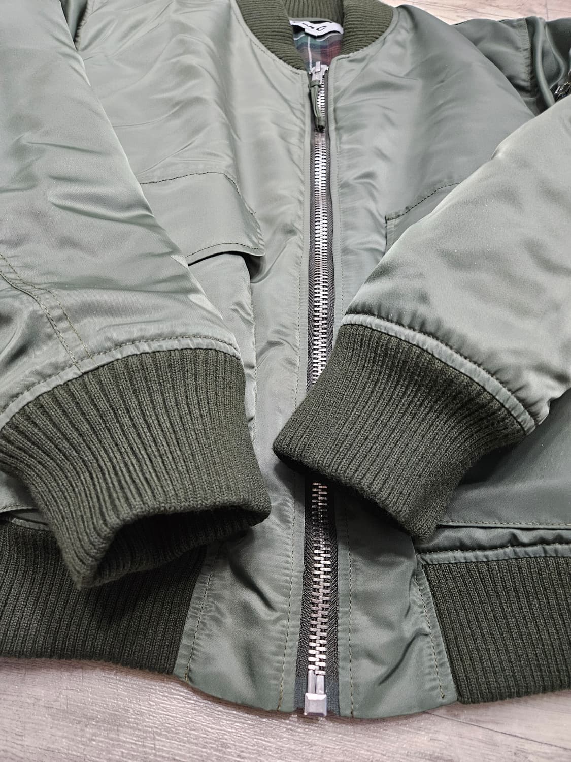 (L)YMC ma-1 항공자켓 올리브 점퍼 상품이미지8