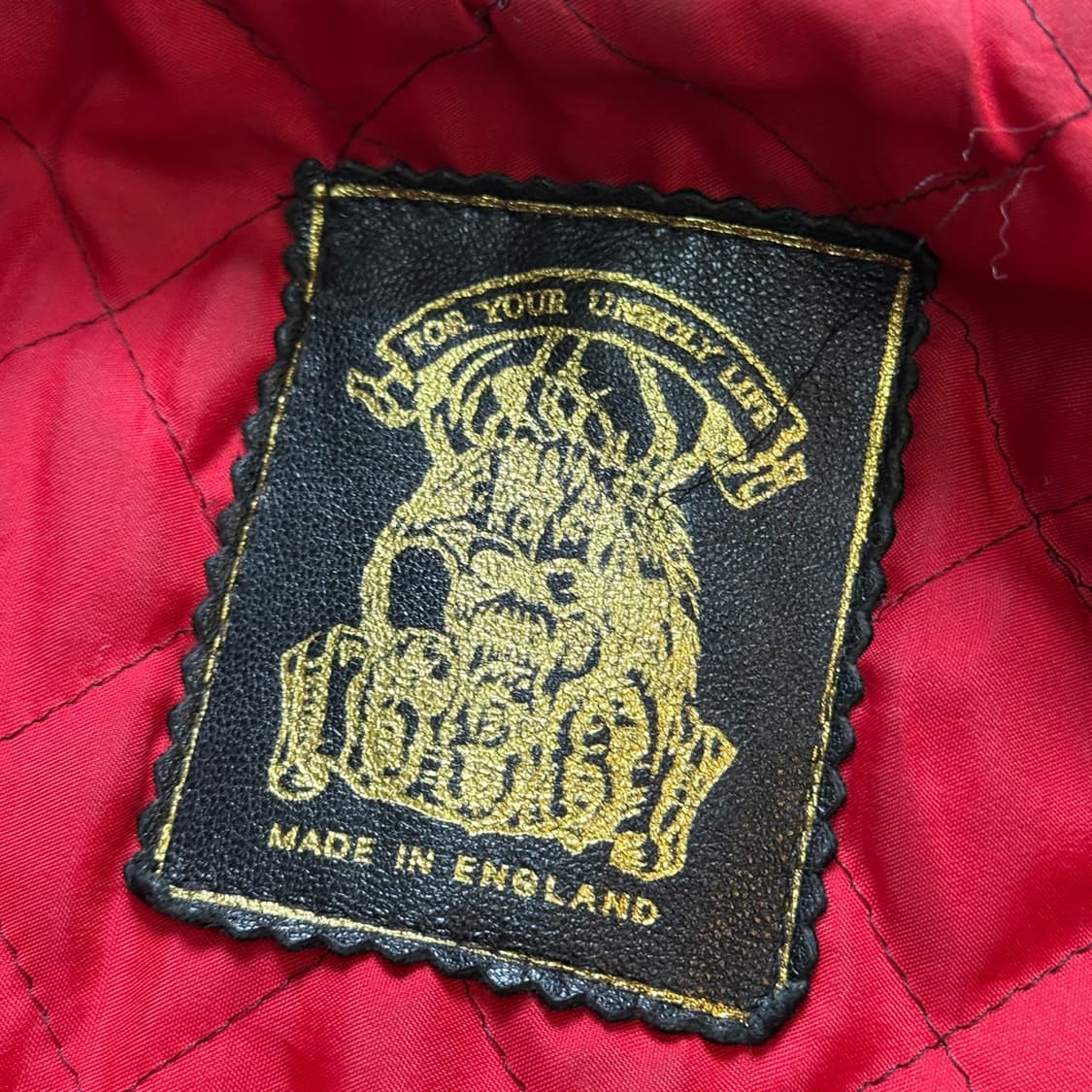 666 레더 영국생산 더블 라이더 레더 자켓  상품이미지9