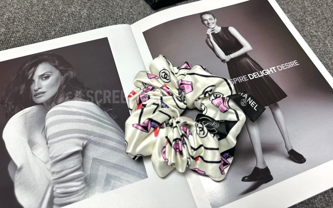 샤넬 넘버5 헤어슈슈 화이트 상품이미지5