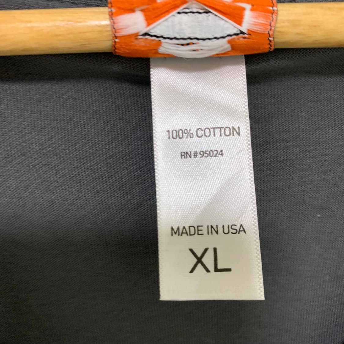 할리데이비슨 빈티지 브이넥 차콜 반팔 티셔츠 XL 상품이미지4