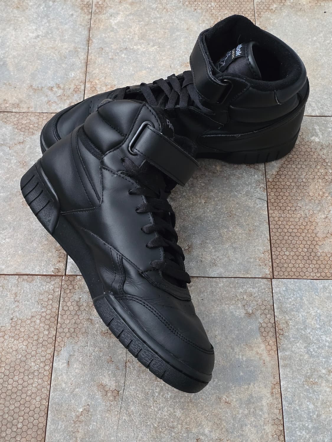 (250)리복 엑소핏 하이 블랙 상품이미지4