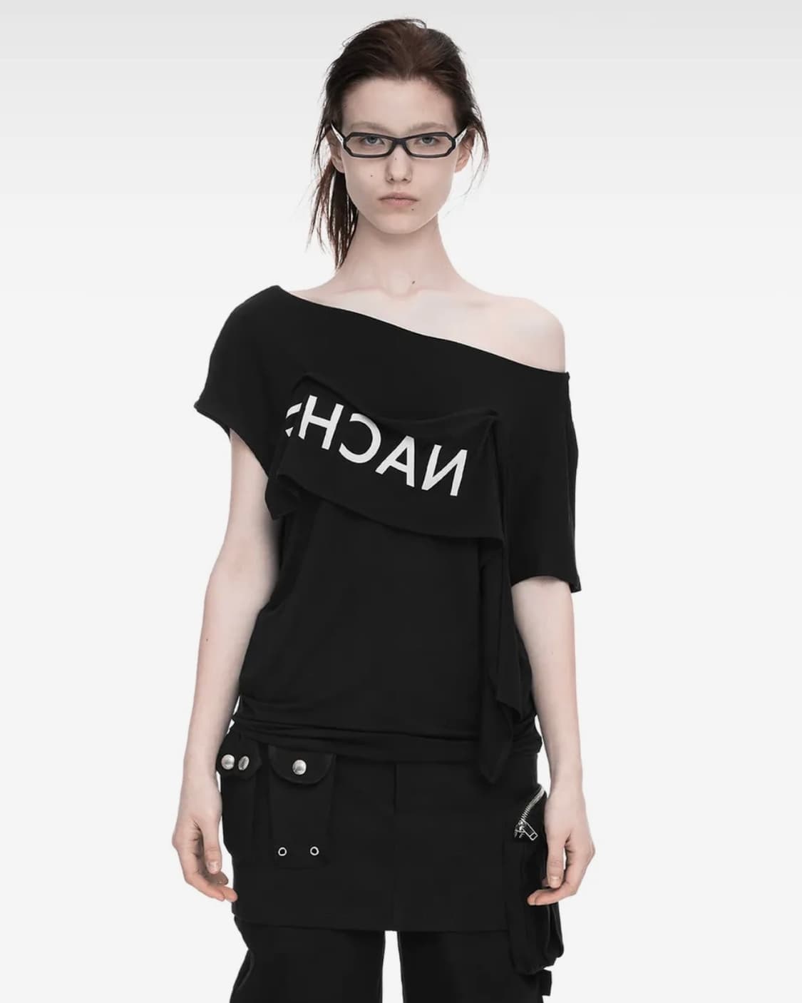 나체 투웨이 프린트 티셔츠 상품이미지1