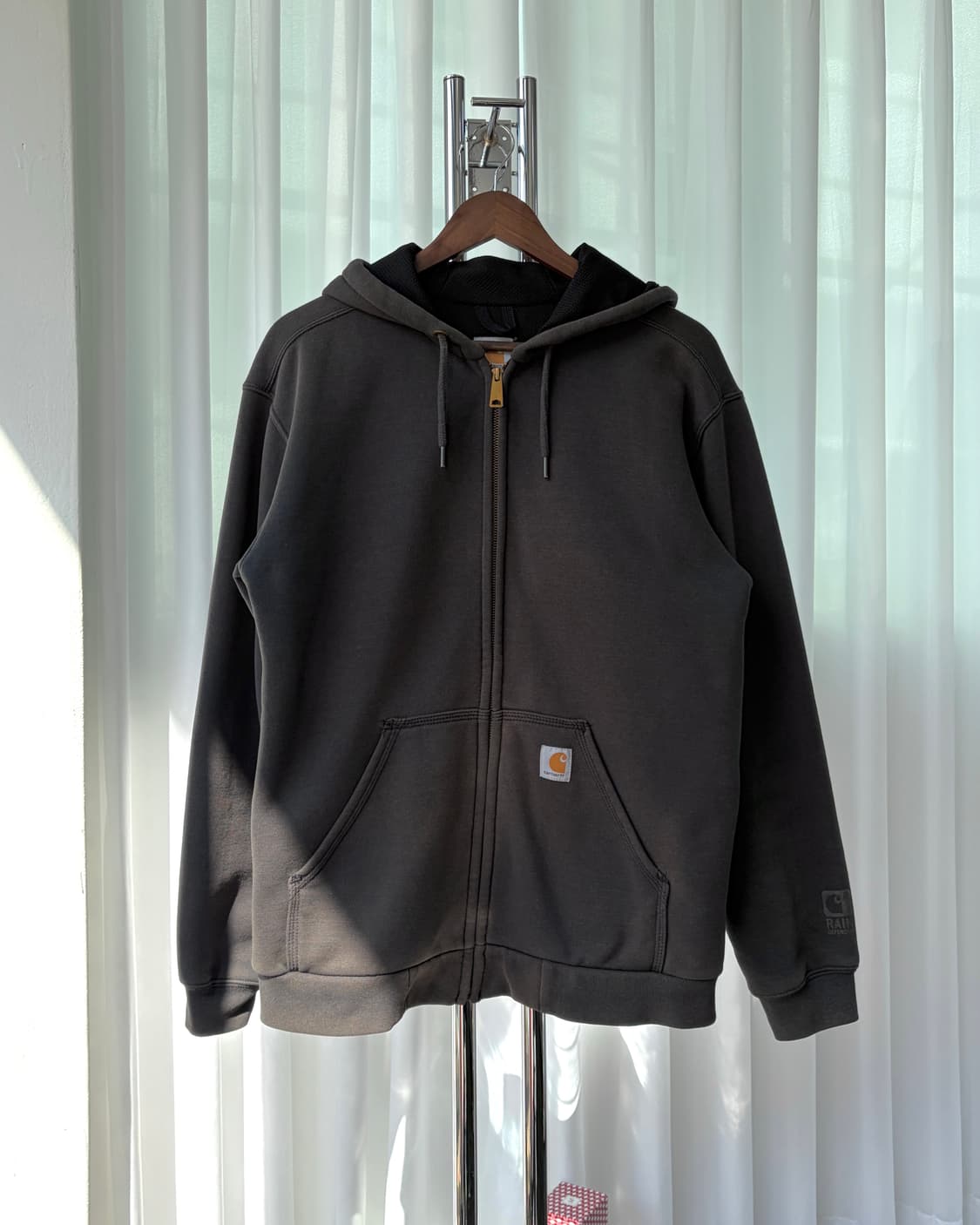 [M]칼하트 선페이드 써멀 레인디펜더 후드집업 상품이미지3