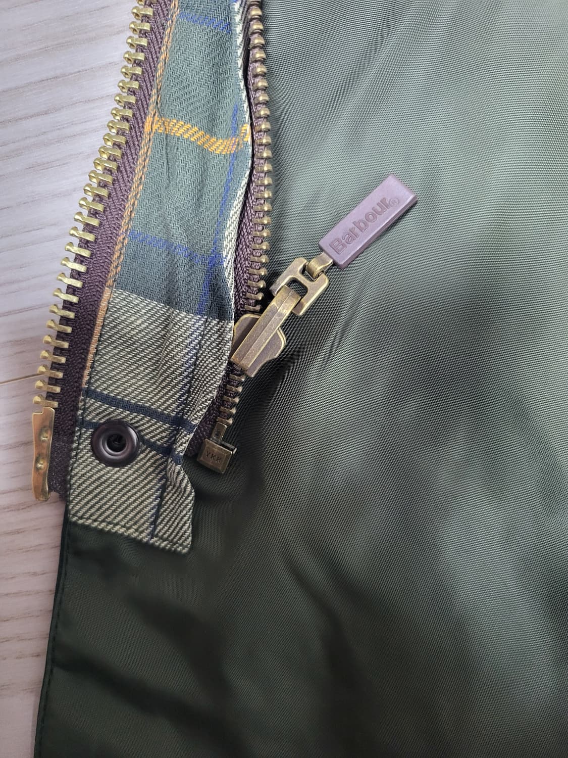 바버 클레식 비데일 논왁스 세이지(40사이즈) 새상품 상품이미지6