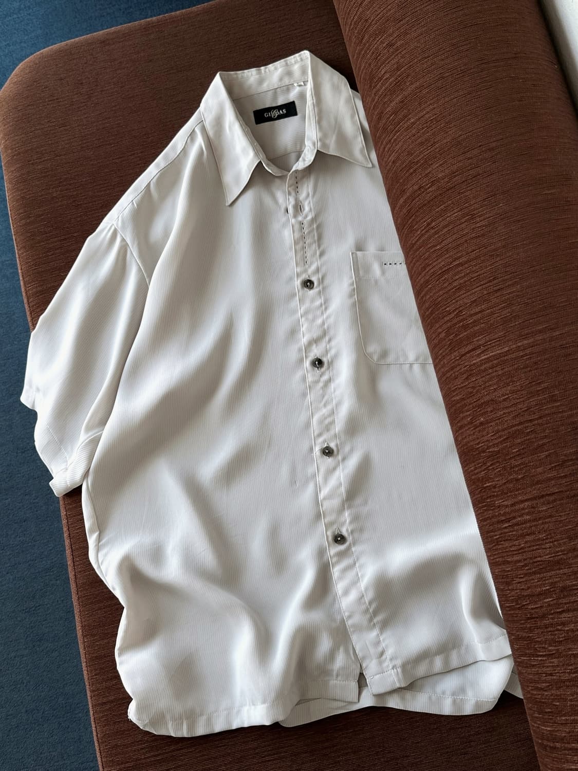 High count poly woven H/S shirt 상품이미지4