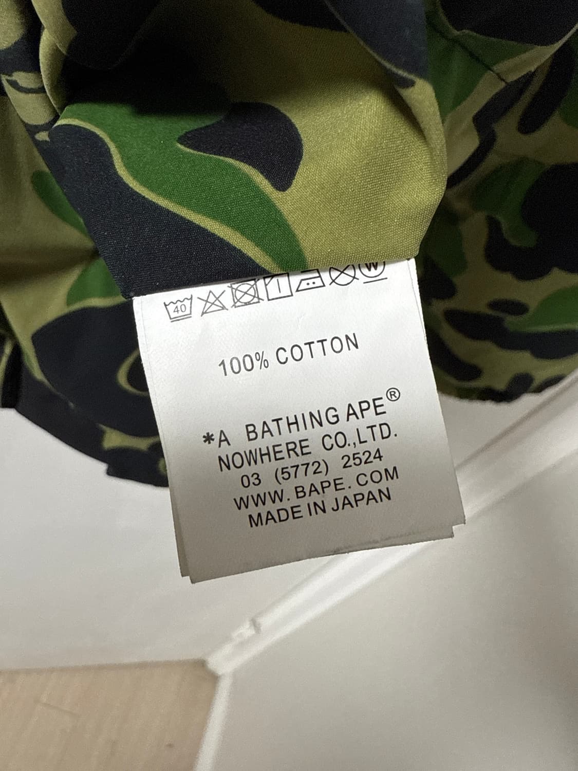 베이프 리버시블 카모패딩 상품이미지8