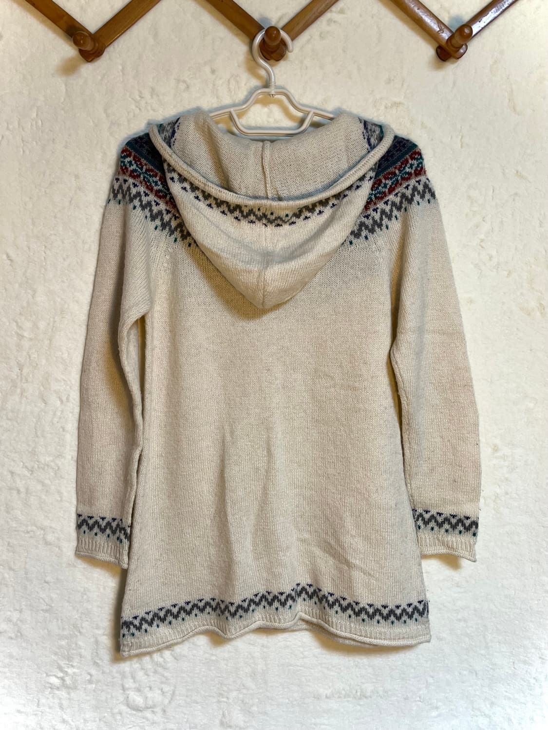 빈티지 모리걸 니트 후드 원피스  상품이미지2