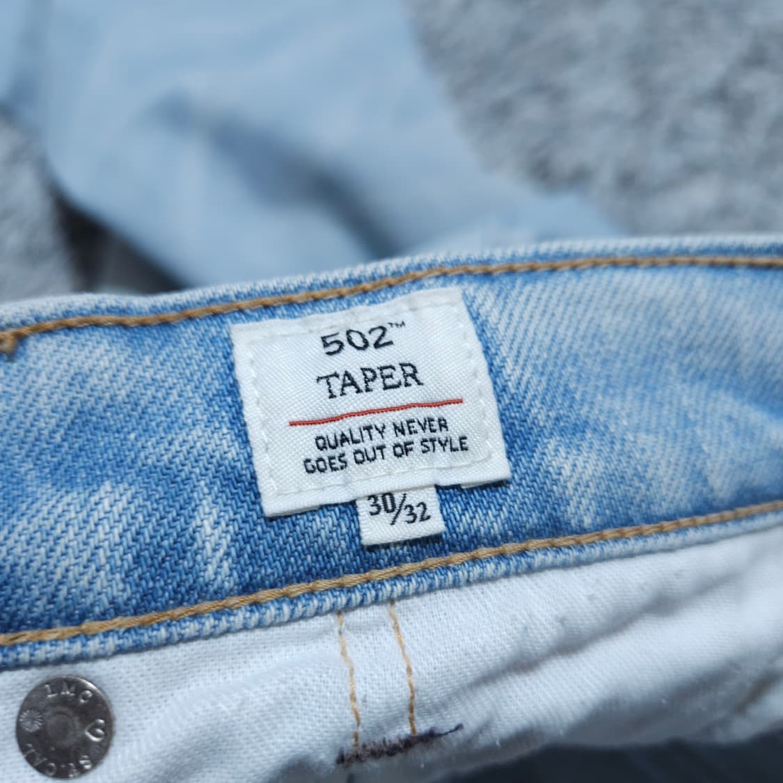 리바이스502) 30/32 빅E 연청바지 / 왕눈이샵 상품이미지8