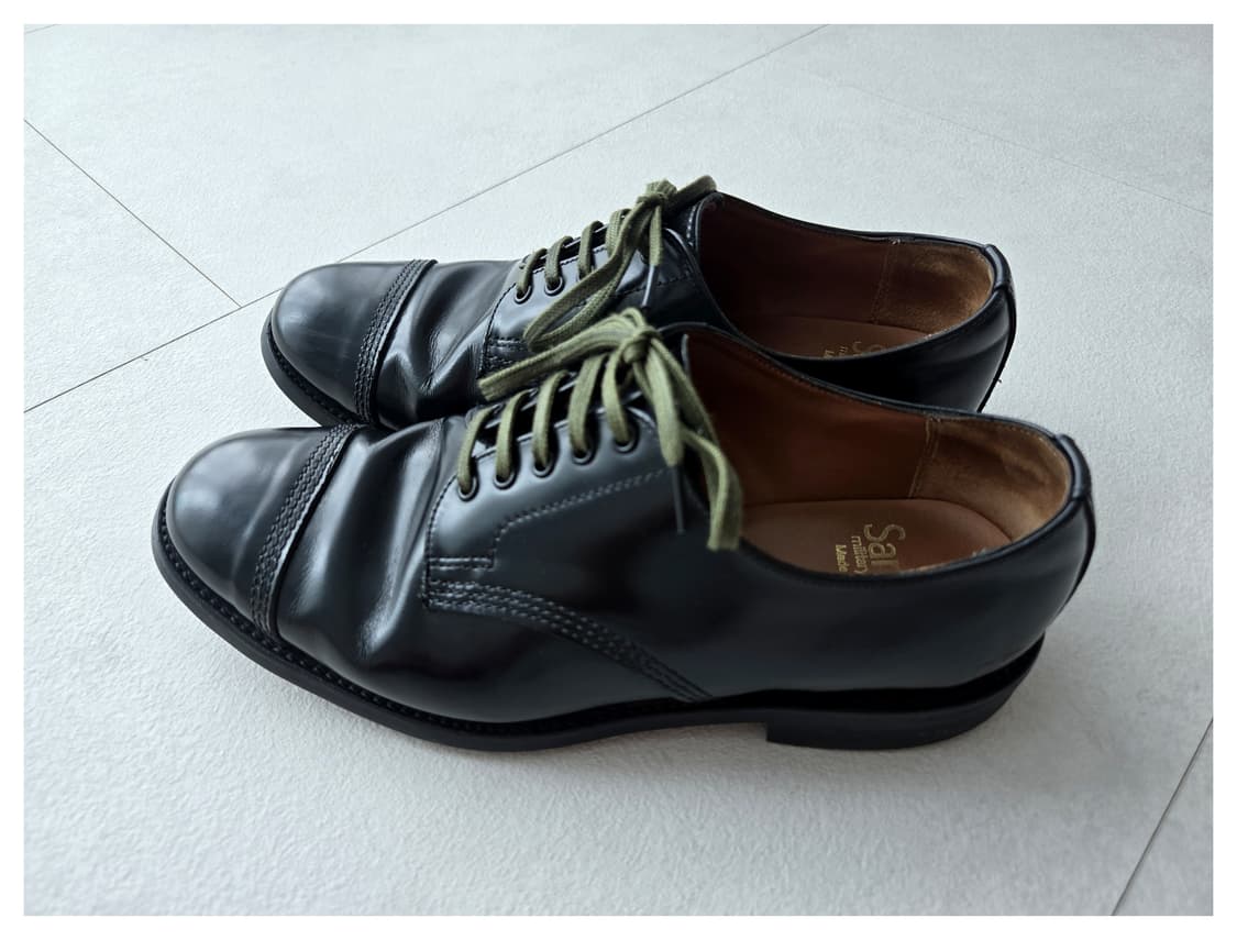 SANDERS Military Derby Black 상품이미지3
