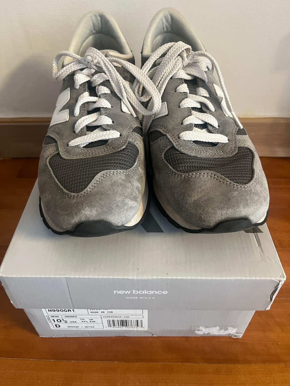뉴발란스 990 v1 uk10 상품이미지1