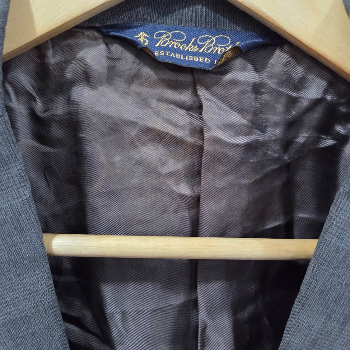 브룩스브라더스 체크 블레이저 자켓 36/30 상품이미지7