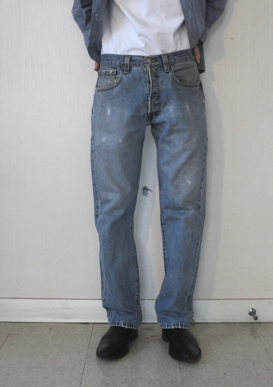 빈티지 리바이스 501 연청 30 상품이미지1