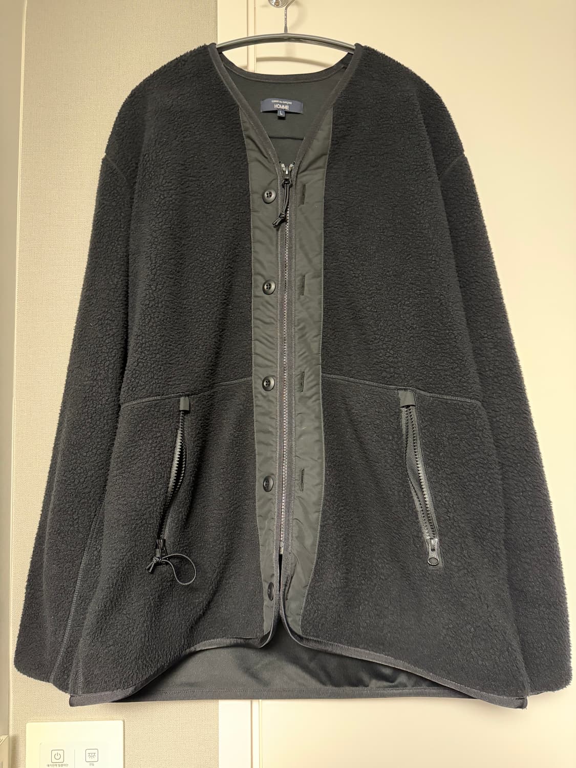 꼼데 옴므 후리스 가디건 상품이미지2